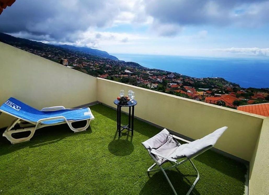Casa Aida Sea View Villa Relogio do Poiso Kültér fotó